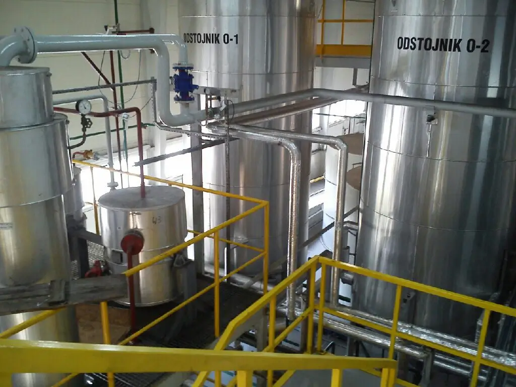 Produkcja oleju recyklingowego Eurobac sp. z o.o. Trzebinia